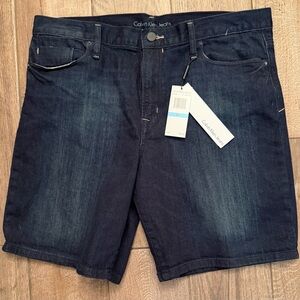 Calvin Klein Jeans Dark Indigo Women’s Denim Shorts
